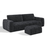 Ensemble Canapé Et Pouf Bari